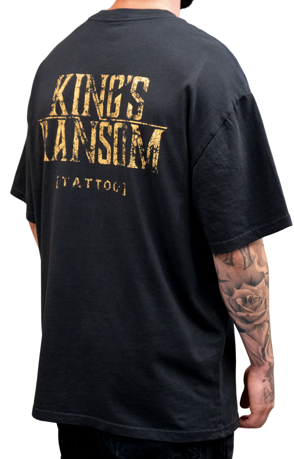 king‘s RANSOM SHOP T-SHIRT (BLACK) — KINGS RANSOM TATTOO